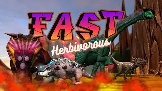 Fast Herbivorous Dinosaur EP1 #dinosaursbattles #dinosaur #dinosaurs #jurassicworld