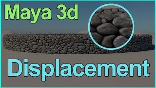 Como aplicar displacement Maps en Autodesk Maya 3d y Arnold Supper tutorial