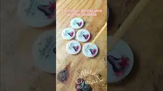Pingente Good Memories | Eternização Resina Epoxi