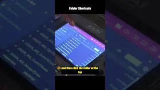 Folder Shortcuts Tip on MPC Live 2