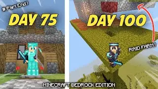 100 HARI MINECRAFT PE PERTAMA KU PART 04 ! | MCPE 1.20 !