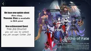 Free Job Voucher +Tips  for leveling & Farming(for chill players/alt) - Ragnarok Mobile Eternal Love