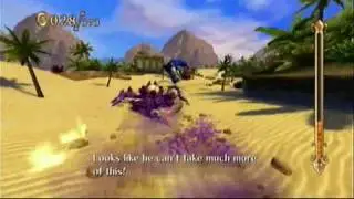 Sonic and the Secret Rings: Boss Speedrun: Sand Scorpion