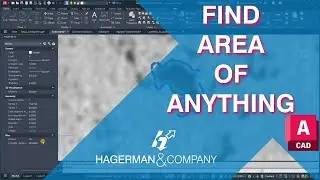 Finding the Area of ANY Shape Using SKETCH AutoCAD tip