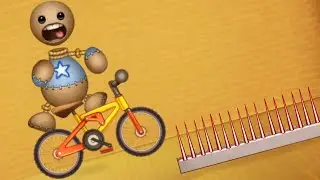 Sports BMX vs Spines - Kick The Buddy