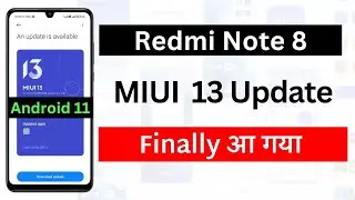 Redmi Note 8 MIUI 13.0.1.0 Update [ Android 12 ] 10+ Features | Widgets | Redmi Note 8 New Update