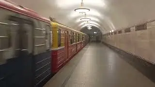 Диагностический состав ,Синергия-1(81-717)на станции Новослободская (5)г.Москва