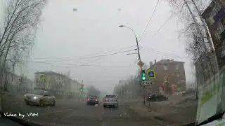 Печора. Город. 22 мая 2024 год. +3°с. Метель. Так где же весна?!