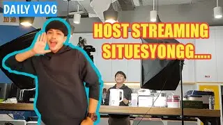 SEHARI BERSAMA HOST STREAMING | #dailyvlog