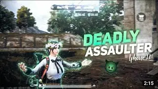 DEARLY ASSAULTER ⚡ | iphone 11 | Bgmi montage