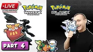 Pokemon Black and White PART 4 ✨ Absolutely 0 Deaths! ✨ (First Playthrough)