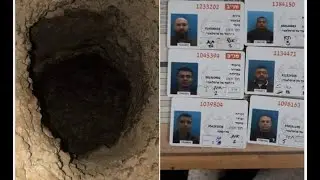 Six Palestinian political prisoners escaped Israeli occupation’s Gilboa prison overnight by tunnel