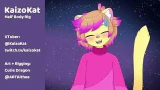 KaizoKat Vtuber Model | Live2D Showcase