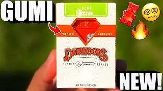 NEW DABWOOD TECH JUST DROPPED! | DABWOODS LIQUID DIAMONDS GUMI DISPOSABLE!
