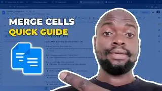 How to Merge Table Cells in Google Docs