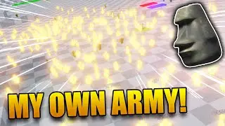 I created my own ARMY in ABA... but completely broke it