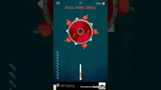 Как пройти босса щит в игре Knife Hit