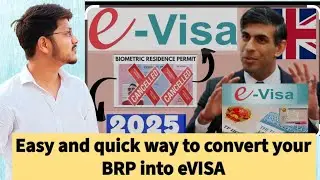 Easy and Quick Way to Convert Your BRP into eVISA || BRP To eVISA || How to Register for eVISA