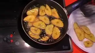 Жареные бананы. Как жарить и какие бананы нужны.