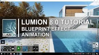 Blueprint Effect Lumion 8 Tutorial Casa Cabrera