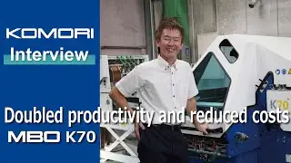 Kato Shiko：MBO K70 high-speed paper folding machine succeeds in downsizing and increasing revenue