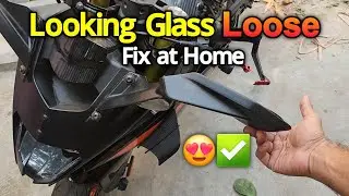How To Tight Side mirrors of KTM RC 390/200/125 at Home 🏡 | KTM Maintenance at Home #ktm #rc200