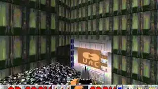 Doom E1M4 - Command Control - UV 100%