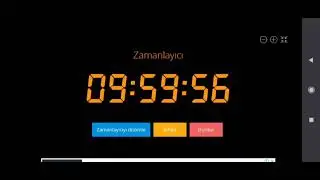 Pomodoro tekniği 40 dk ders sayacı