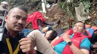 Kondisi Terkini di Lokasi Helikopter Jatuh, Kapolda Jambi dan Rombongan dalam Penanganan Tim Medis