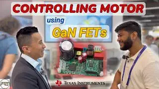 Smaller, Smarter Motor Control | How to drive motors using #ganfet? #PCIMeurope 2024 Vlog1