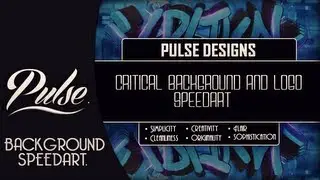 TN x Critical // Background & Logo Speedart
