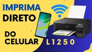 IMPRIMA direto do CELULAR impressora Epson L1250