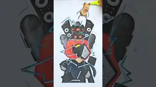 SpeakerMan Parasite Fixed | Skibidi Toilet Paper Animation 