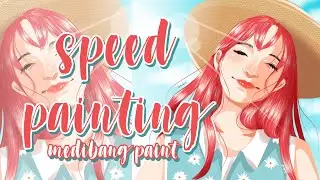 Speedpaint | Medibang Paint | Cute Pinky Girl