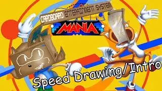 Sonic Mania Cardboarded - (Unusualbox) - Speed Drawing