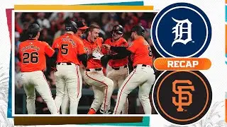 Tigers vs. Giants Game Highlights (8/9/24) | MLB Highlights