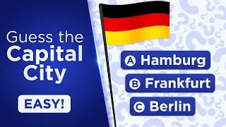 Capital City Quiz #1 - Easy!