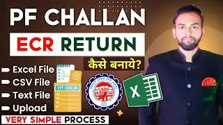 PF Challan kaise banaye simple process 2025 | How to make pf challan easy process 2025 | pf challan