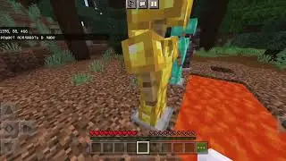 МАЙНКРАФТ ВЫЖИВАНИЕ.  КАКАЯ БРОНЯ ДОЛЬШЕ ЗАЩИТИТ В ЛАВЕ В MINECRAFT 