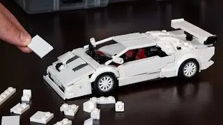 Building the ultimate LEGO Lamborghini Diablo