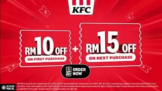 KFC RM10 + RM15 Discount