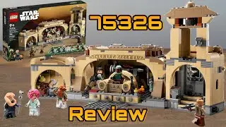 Обзор на Лего Звездные Войны 75326 - Тронный зал Бобы Фета