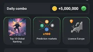 HAMSTER KOMBAT DAILY COMBO 5000000 LAKH REWARD POINTS  FULLY FREE 12TH JUNE 2024