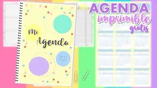 Agenda 2022 imprimible gratis PDF