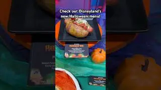 FOOD Disneyland’s new Halloween menu!  #menu #disneyparks #disneyland #disney #Food