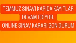 AÇIK LİSE TEMMUZ SINAVI KAPIDA. KAYITLAR BİTİYOR DİKKAT KAÇIRMAYIN. #online #onlinesınav