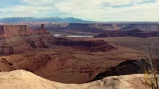 Eagle's eye view of Dead Horse Point UT