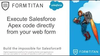Execute Salesforce Apex code directly from your web form