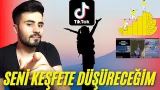 TİKTOK TA ARTIK KEŞFETTESİNİZ / tiktokta keşfete nasıl düşerim / tiktok keşfet hilesi