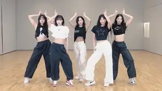 LE SSERAFIM - UNFORGIVEN (Dance Practice Mirrored + Zoomed)
